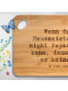 Mr. & Mrs. Panda Holzbrett Spruch Hausmeister Hilfe mit Spruch in Braun
