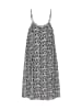 aleida Women Dress in BLACK WHITE
