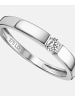 Diamant L'éternel Ring aus 375 Weißgold mit 0.1 Karat Diamant