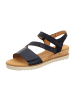 Gabor Comfort Keilsandaletten in Blau