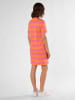 Marie Lund Kleid in pink orange - 0002