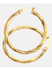 Vanlere Creolen aus 375 Gelbgold