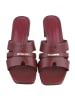 Ital-Design High-Heel Sandalette in Bordeaux