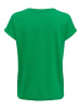 ONLY Einfarbiges T-Shirt Rundhals Kurzarm Oberteil ONLMOSTER in Grün-3