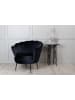 ebuy24 Sessel Nice Schwarz 75 x 69 cm