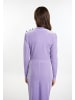 faina Damen Samtshirt Mit Glitzer in Lavendel