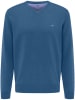 FYNCH-HATTON V-Neck in Blau