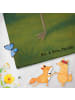 Mr. & Mrs. Panda Badehandtuch Flamingo Classic Design ohne Spruch in Weiß