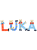 Playshoes Deko-Buchstaben "LUKA" in bunt