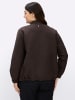 sheego Jacke in schoko-gemustert