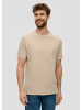 s.Oliver T-Shirt kurzarm in Beige