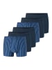 Schiesser Retro Short / Pant 95/5 Essentials in Dunkelblau / blau