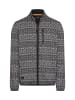 Camel Active Strickjacke aus softem Fleece in Navyblau