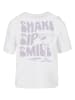 Mister Tee Mister Tee Shake Sip Smile Tee in white