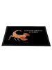 Mr. & Mrs. Panda Abstreifer Sternzeichen Skorpion mit Spruch in Schwarz