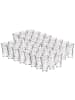 VAN WELL 48er Set Stamper geeicht mit Rotring Dublino in 2 cl + 4cl in transparent