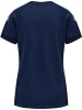 Hummel Hummel T-Shirt Hmllead Multisport Damen Leichte Design Schnelltrocknend in MARINE
