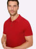 WITT WEIDEN Kurzarm-Poloshirt in kirsche