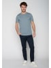 GreenBomb T-Shirt Basic in Grey Blue