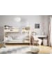 Beliani Kinderbett ALBON in Heller Holzfarbton - (W) 104 x (H) 151 x (L) 206 cm