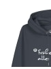 wat? Apparel Sweatshirt Früher war alles besser in India Ink Grey