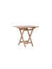 ebuy24 Cafetisch Kenya Natur 70 x 70 cm