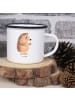Mr. & Mrs. Panda Tasse Igel Kuchenstück ohne Spruch in Weiß