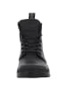 Palladium Schnürstiefelette in schwarz