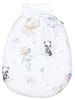TupTam Baby Strampelsack mit Bund für Mädchen  und Jungen in weiß/beige