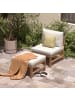 home24 Loungeset Bayton 2-teilig Kombi B in Beige / Braun