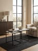 KADIMA DESIGN Beistelltisch 2er-Set | Marmor-Look Premium, Modern