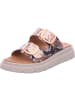 Tamaris Pantoletten in BEIGE SNAKE