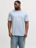 JACK & JONES PLUS 5er-Pack T-shirt in Atlantic Deep