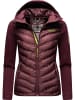 Navahoo Übergangsjacke Nimm Mich Mit in Aubergine