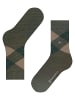 Burlington Socken Melange Marylebone in Manganese