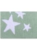 Happy Decor Kids Teppich  "Four Stars" in Grün - 160x120  cm