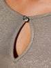 WITT WEIDEN Jersey-Kleid in taupe-meliert