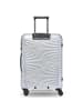 Pactastic Collection 02 THE MEDIUM 4 Rollen Trolley 67 cm silver metallic 2