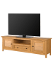 home24 home24 Massives TV-Lowboard aus massivem Kiefernholz im naturnahen Stil in Kiefer