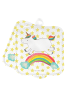 Mr. & Mrs. Panda kochhandschuhe Einhorn Regenbogen ohne Spruch in Weiß