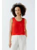 Oui Top in lipstick red