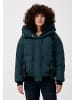 Finn Flare Steppjacke Strick in dark green