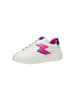 Geox Mikiroshi Synth.Lea – Low-Top-Sneaker mit Schnürung für Kinder Weiß