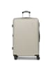 Check.In Paradise 2.0 4 Rollen Trolley L 78 cm mit Dehnfalte in eggshell