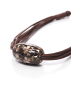 collezione alessandro Kurze Kette " Geli " in braun