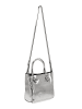 faina Women Tote Bag in Silver
