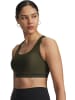Under Armour Sport-BH "Crossback Mid Bra" in Grün
