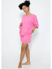 SASSYCLASSY Musselin Pyjamashirt in Pink