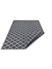 NORTHRUGS In- & Outdoor Wendeteppich Nizza Schwarz Silber