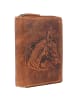Greenburry Vintage Sternzeichen Geldbörse Leder 10 cm in horse